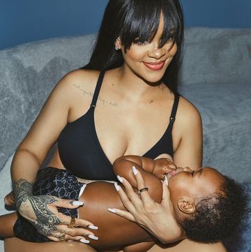Rihanna releases picture of her breastfeeding RZA rihanna releases picture of her breastfeeding rza
