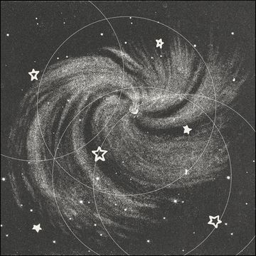 a black and white illustration of the solar system a black and white illustration of the solar system