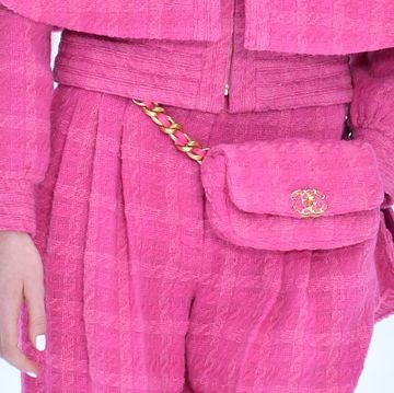 Pink, Clothing, Magenta, Outerwear, Belt, Sleeve, Robe, Peach, 