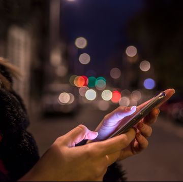 Light, Finger, Hand, Lip, Night, Technology, Gadget, Electronic device, Photography, Nail, 