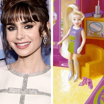 lily collins, polly pocket