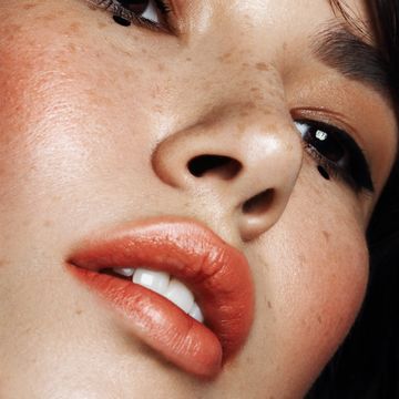 Portrait of beautiful woman with cat eye make-up portrait of beautiful woman with cat eye makeup