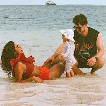 priyanka chopra, nick jonas, and malti