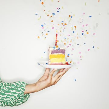 tarta de cumpleaños con vela