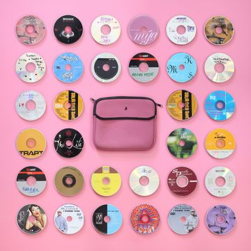 Pink, Button, Fashion accessory, Font, Circle, 