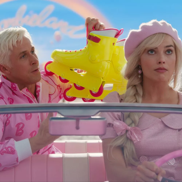 ryan gosling and margot robbie in barbie ryan gosling and margot robbie in barbie