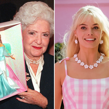 ruth handler and margot robbie as barbie ruth handler and margot robbie as barbie
