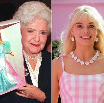 ruth handler and margot robbie as barbie