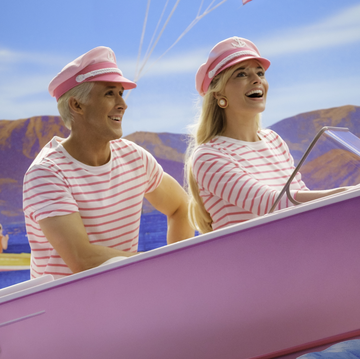 ryan gosling and margot robbie as ken and barbie in the barbie movie